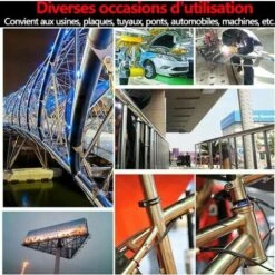 GP Bobine De Fil Fourre De Flux Sans Gaz Auto-blinde E71T-GS 0.8mm 1kg Pour Le Soudage MIG Universel Pour Tous Azimuts -Outils Magie Soldes Boutique 100624524 5