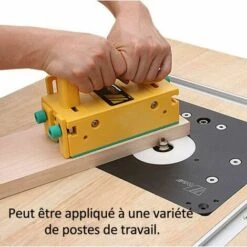 GP Poignee De Poussee De Securite 3D, Scie A Table Rabattable, Scie A Ruban, Regle De Poussee Pour Le Travail Du Bois, Protecteur -Outils Magie Soldes Boutique 100624547 3