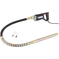 AREBOS Vibrateur à Béton 580W Vibrateur Interne Vibreur à Béton CylindriqueVibrateur à Béton Interne Cylindrique Vibrante Pour Beton 580W 1,5m Poignée Pistolet Portable