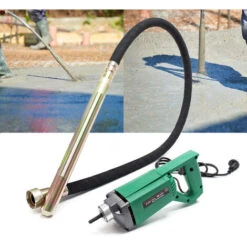 Vibreur à Béton 800W Aiguille Vibrante Incluse De 200 Cm Avec Arbre Flexible Outil Manuel électrique