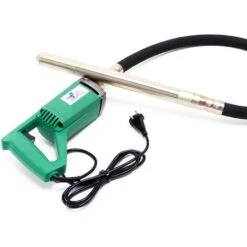Vibreur Béton électrique Intérieur 580W Aiguille Vibrante 200 Cm Arbre Flexible Compactage Béton -Outils Magie Soldes Boutique 12263096 4
