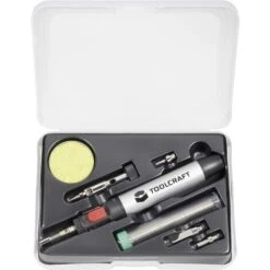 Set De Soudage Au Gaz TOOLCRAFT PT237 Température (max.) 1300 °C Durée De Fonctionnement (max.) 130 Min S66196 -Outils Magie Soldes Boutique 12618258 4