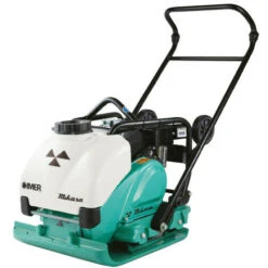 Imer - Plaque Vibrante à Essence 4 Temps HONDA GX 160 3.6kW 15KN Avec Chariot De Transport - MVC-T90HC-VAS