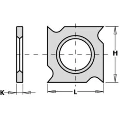 790.181.00 COUTEAU HW-HC 18X18X2