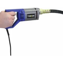 T-Mech - Vibreur à Béton Manuel Electrique De 1100W, Aiguille Vibrante 35mm Tuyau 2m, Vibrateur De Béton Haute Performance -Outils Magie Soldes Boutique 17258151 4