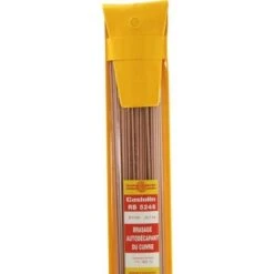 Baguette Brasure Cuivre Auto-décapante RB5246, Diamètre 2 Mm, étui De 1 Kg