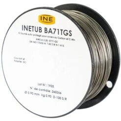 Fil Fourré 0.9mm 900g INEFIL Soudage MIG-MAG Semi-auto- Bobine Diam 100 Mm