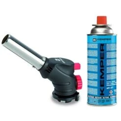 Chalumeau Gaz Multifonctions KEMPER + Cartouche Butane 220gr Multifonctions