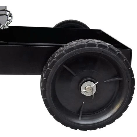 Topdeal Chariot De Soudage Avec 3 étagères D'atelier Noir 2 Topdeal Chariot De Soudage Avec 3 étagères D'atelier Noir – Image 2