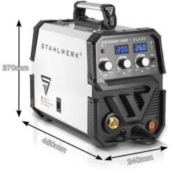 STAHLWERK MIG MAG 200 ST IGBT - Equipement Complet 200 ST IGBT Poste à Souder MIG MAG Sous Gaz Protecteur 200 A -Outils Magie Soldes Boutique 23625659 5