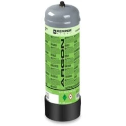 Bouteille De Gaz Argon Pur 110 Bar 2.2 Litres KEMPER Soudage Semi-automatique MIG-Bonbonne Gaz Grande Contenance Jetable