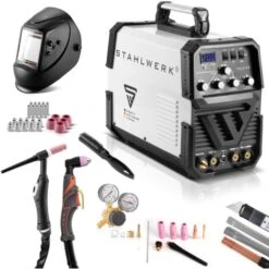 Poste De Soudage Entièrement équipé Aciérie AC DC Wig 200 ST IGBT Avec Découpeuse Plasma