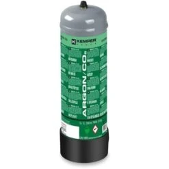 Bouteille De Gaz Argon+CO2 110 Bar 2.2 Litres KEMPER Soudage Semi-automatique MIG-Bonbonne Gaz Grande Contenance Jetable