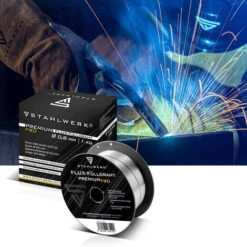 STAHLWERK MIG MAG Fil De Soudage Premium - Fil Fourré E71T-GS Ø 0,8 Mm S100/ D100 Bobine De Fil De 1 Kg / Fil Fourré Flux -Outils Magie Soldes Boutique 27152889 5