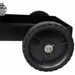 LITZEE Chariot De Soudage Avec 3 étagères D'atelier Noir