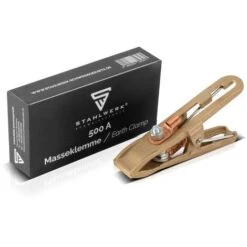 STAHLWERK Pince De Masse Pince De Masse Jusqu'à 500A En Laiton Accessoires Pour Postes à Souder Et Découpeuses Plasma -Outils Magie Soldes Boutique 27638906 4