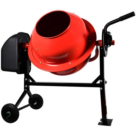 Bétonnière électrique 70L 275W 220V Bétonnière à Deux Roues Avec Certification CE 1 Bétonnière électrique 70L 275W 220V Bétonnière à Deux Roues Avec Certification CE