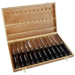 SET 12 OUTILS DE SCULPTURE POUR BOIS HOLZMANN SCH12TLG