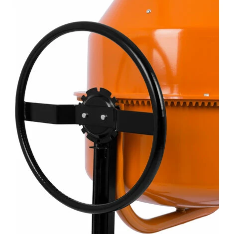 EBERTH 140 L Bétonnière électrique (230 Volt, Moteur Plus Puissante, Cadre En Acier Robuste) 3 EBERTH 140 L Bétonnière électrique (230 Volt, Moteur Plus Puissante, Cadre En Acier Robuste) – Image 3