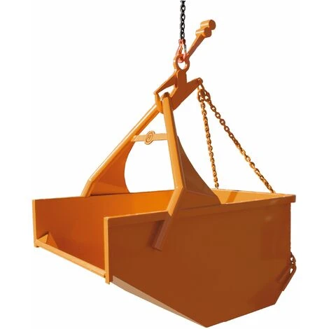 BENNE À TERRE EICHINGER AUTO-DÉVERSEMENT À CROCHET CONTREPOIDS 500 - 10448 1 BENNE À TERRE EICHINGER AUTO-DÉVERSEMENT À CROCHET CONTREPOIDS 500 - 10448