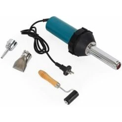 Torche De Soudure En Plastique De 1080W 220V, Pistolet à Air Chaud à Air Chaud, Ensemble De Soudeuse De Machine à Souder Pour Chalumeau De Soudage, Kits De Bec
