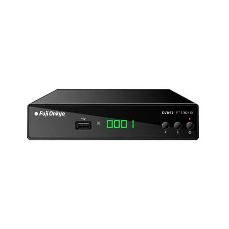 Récepteur TNT Haute Définition DVB-T / DVB-T2 FT-2002 HD PVR Ready + 2 Télécommandes - FUJIONKYO - 402002 3 Récepteur TNT Haute Définition DVB-T / DVB-T2 FT-2002 HD PVR Ready + 2 Télécommandes - FUJIONKYO - 402002 – Image 3