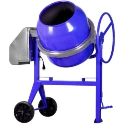 Bétonnière électrique 170L Avec Couronne En Fonte PRO170