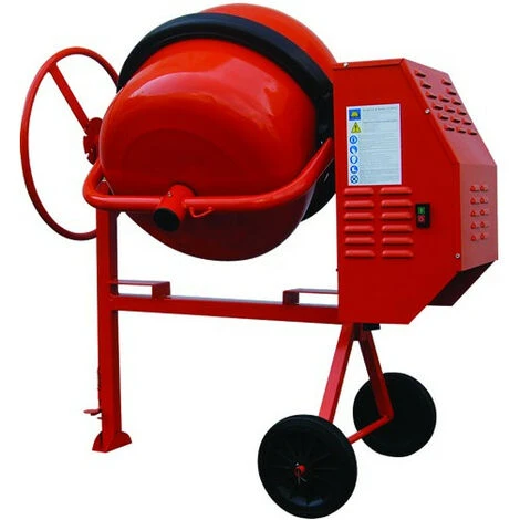 Bétonnière électrique 170L Avec Couronne En Fonte PRO170 2 Bétonnière électrique 170L Avec Couronne En Fonte PRO170 – Image 2