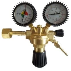 Débilitre Détendeur 30 L/min à Deux Manomètres Pour Gaz Argon Et Argon +CO²