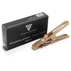 STAHLWERK Pince De Masse Et Borne De Masse - Borne De Masse De Haute Qualité Jusqu'à 260 A En Laiton Massif Pour Les Appareils De Soudage Et Les Découpeurs Plasma -Outils Magie Soldes Boutique 48227322 4