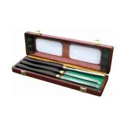 Outifrance 3 Outils De Tourneur Manche Bois Pro