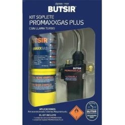 Chalumeau � Gaz Pi�zo�lectrique Cartouche Candileja + Cartouche 400 Gr Bleu Kit Promaxxgas Plus Butsir Coch0017 130013