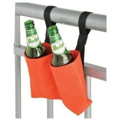 Porte Bouteille Pour Balustrade. Rouge. Marque : Esschert Design. Réf. : BL097