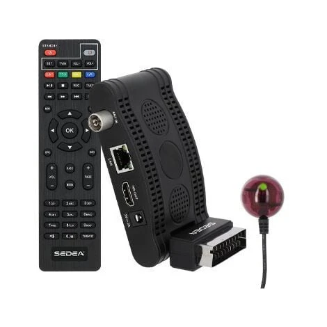Mini Récepteur TNT Haute Définition DVB-T2 SNT-360-HD - SEDEA - 102360 1 Mini Récepteur TNT Haute Définition DVB-T2 SNT-360-HD - SEDEA - 102360