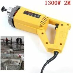 Beurre Vibrant 1300 W - Pour Intérieur - Avec Tuyau De 2 M - Vitesse De Rotation : 4000 Tr/min - Diamètre De La Bouteille Vibrante : 35 Mm -Outils Magie Soldes Boutique 53418024 3