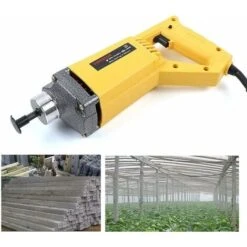 Beurre Vibrant 1300 W - Pour Intérieur - Avec Tuyau De 2 M - Vitesse De Rotation : 4000 Tr/min - Diamètre De La Bouteille Vibrante : 35 Mm -Outils Magie Soldes Boutique 53418024 4