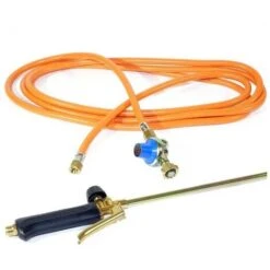 Desherbeur Thermique Gaz + Détendeur Propane KEMPER Tuyau 5m Bruleur 60 Mm Propane Brûle Herbes Professionnel -Outils Magie Soldes Boutique 54445045 5