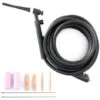 Torche Tig à Valve 17V Connecteur 10/25 + Accessoires Kit De Démarrage
