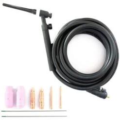 Torche Tig à Valve 17V Connecteur 10/25 + Accessoires Kit De Démarrage
