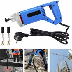 Vibreur à Béton 850W Vibrateur Interne Vibrateur à Main Vibrateur Bouteille Vibrateur