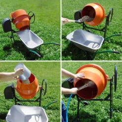 SPARTA - Bétonnière 180 L CM-180S - 800 W -Outils Magie Soldes Boutique 58696432 4