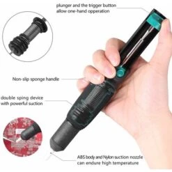 Lilaris Lot De 7 Pièces Pompe à Dessouder Et Tresse à Dessouder Pour Enlever La Soudure -Outils Magie Soldes Boutique 59206799 3