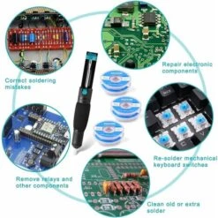 Lot De 7 Pièces Pompe à Dessouder Et Tresse à Dessouder Pour Enlever La Soudure 9 Lot De 7 Pièces Pompe à Dessouder Et Tresse à Dessouder Pour Enlever La Soudure -Outils Magie Soldes Boutique 64498886 5