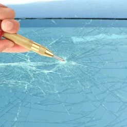 2PCS Pointeau Central Automatique 13cm Acier Pointeau Automatique Impact Réglable Center Punch Automatique Avec Capuchon Precision Pointeau Automatique Pour Métal Bois-Oi-FRIS Doré Noir -Outils Magie Soldes Boutique 67688219 4