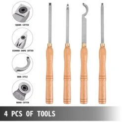 VEVOR Ensembles De Ciseaux à Bois, Ensemble De Burin à Bois, Jeu De Ciseaux à Bois -Outils Magie Soldes Boutique 69343246 3