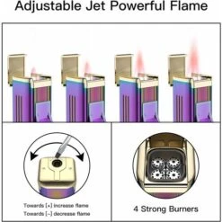 Jet Flamme Briquet Allume-Gaz Jet Flame Butane Avec 4 Flamme Briquet Jet Flamme Recharge Briquet Gaz Briquet Tempete Gaz Coupe-Vent Idéal Cadeau Homme Pour Candle Gazinière Cheminée 7 Jet Flamme Briquet Allume-Gaz Jet Flame Butane Avec 4 Flamme Briquet Jet Flamme Recharge Briquet Gaz Briquet Tempete Gaz Coupe-Vent Idéal Cadeau Homme Pour Candle Gazinière Cheminée -Outils Magie Soldes Boutique 71167512 3