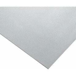 Tapis De Fond De Tiroir Antidérapant Rigide Non Adhésif En Caoutchouc Synthétique 481 X 474mm Protection Cuisine Meuble Frigo Polyvalent, Gris Argent