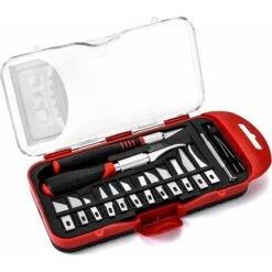 19 Pièces Scalpel De Découpe, Cutter De Précision, Pour Tailler, Modeler, Scrapbooking, Sculpture