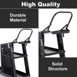 Chariot De Soudage Mobile 3 Étages (Charge De 90 Kg) Chariot à Outils De Soudage Avec Chaines -Outils Magie Soldes Boutique 71554554 3