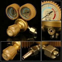 GDRHVFD Vanne De Régulation De Pression-1Pc Oxygène Gaz Régulateur De Pression Jauge De Vanne G5/8 Filetage Pour Couper La Soudeuse -Outils Magie Soldes Boutique 72042938 4